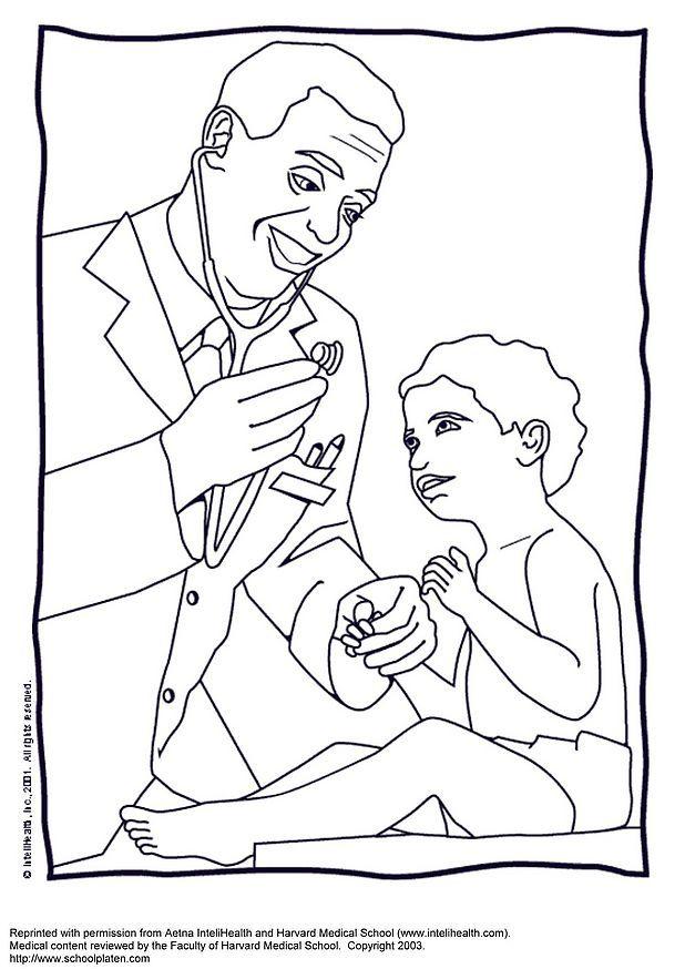 Coloring page examination