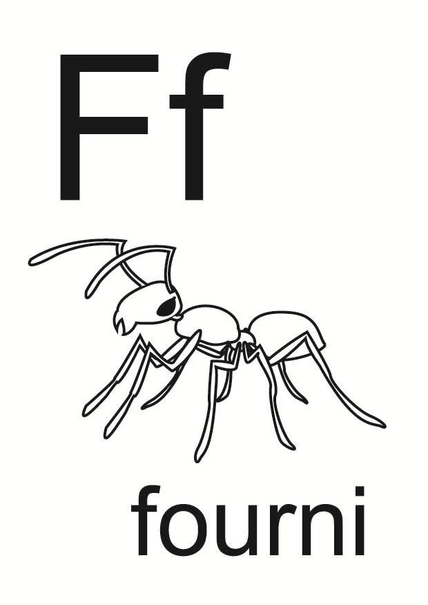 Coloring page f