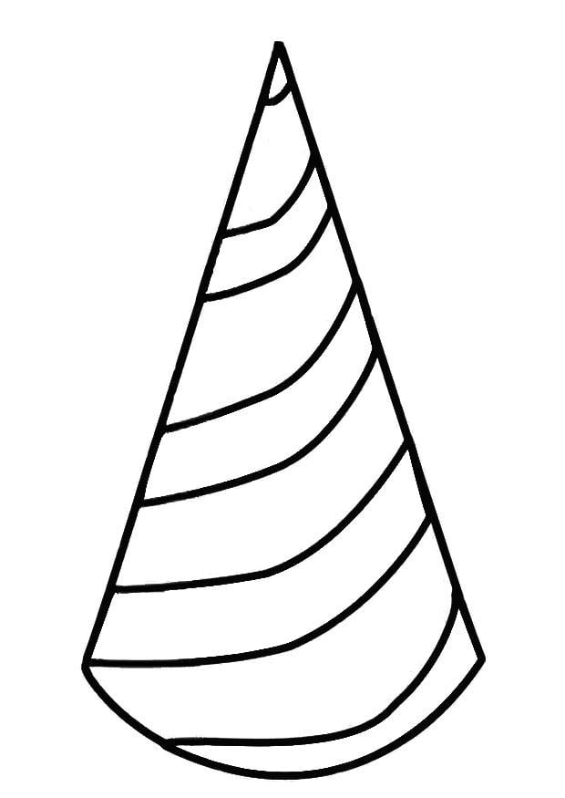 Coloring page hat