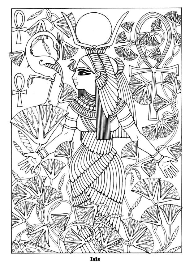 Coloring page isis