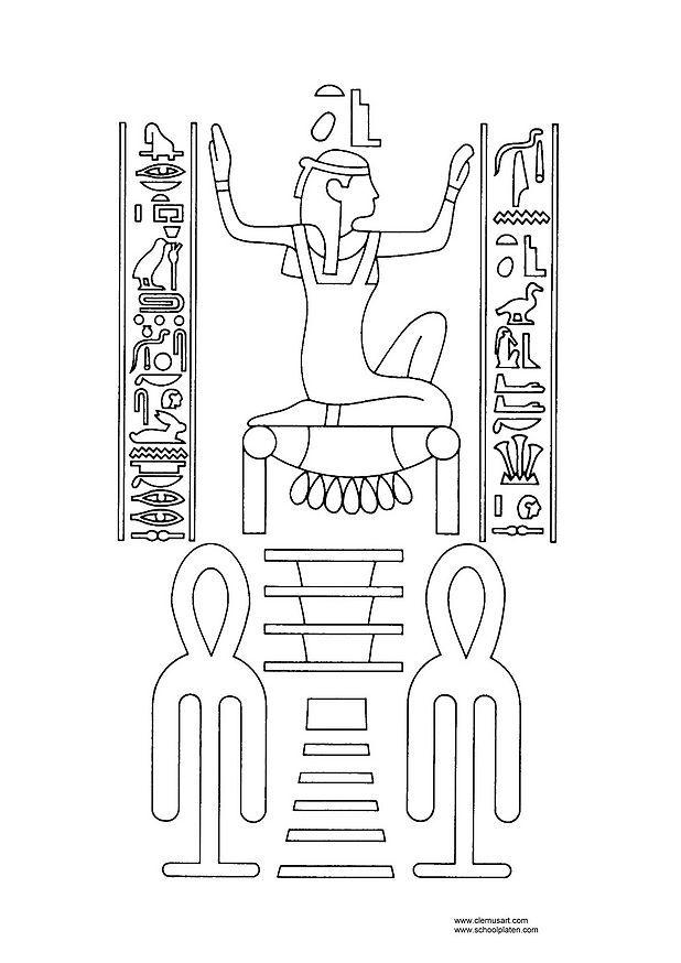 Coloring page isis