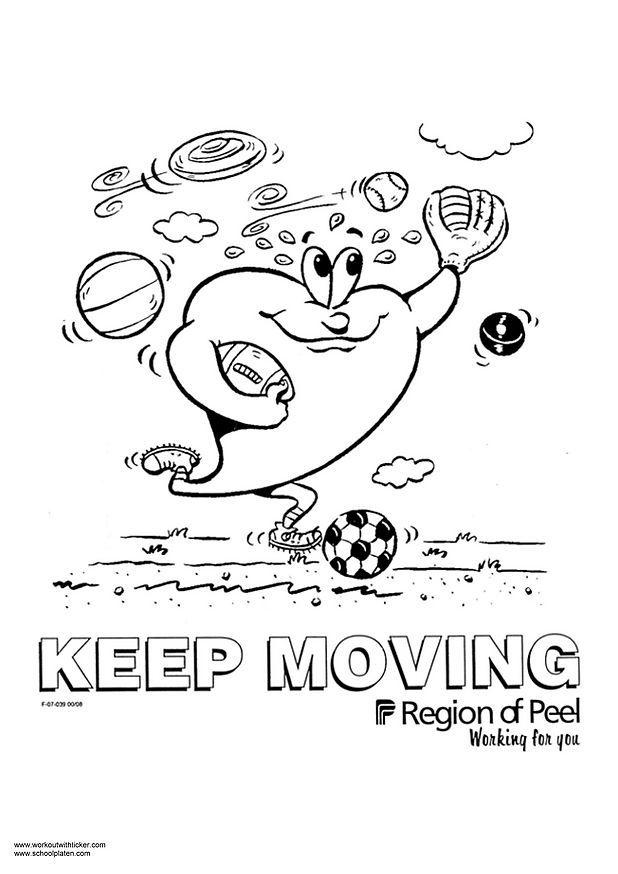 Coloring page keep moving