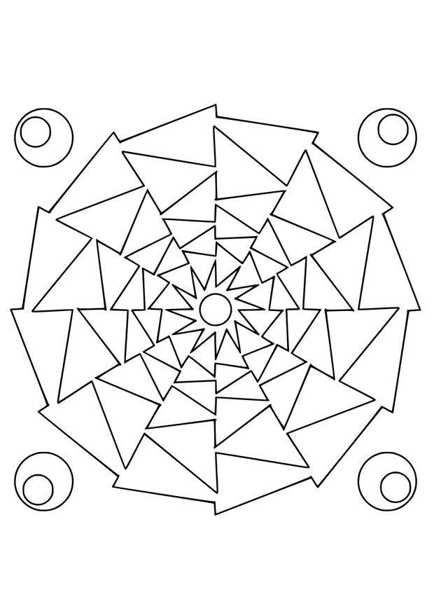 Coloring page mandala13