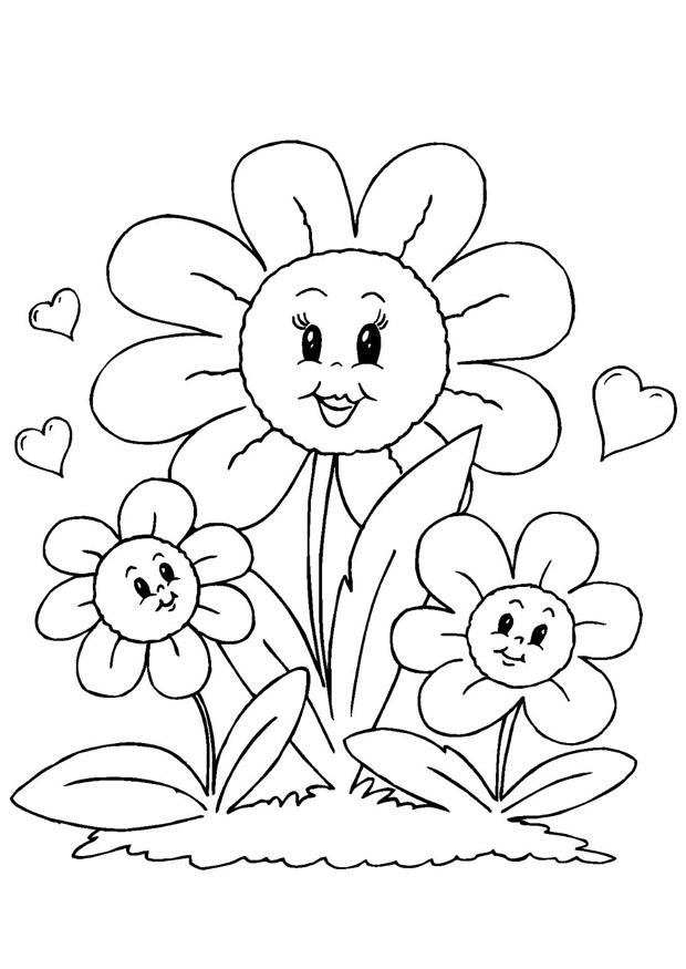 Coloring page mothers day