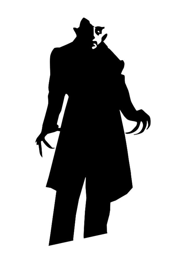 Coloring page nosferatu