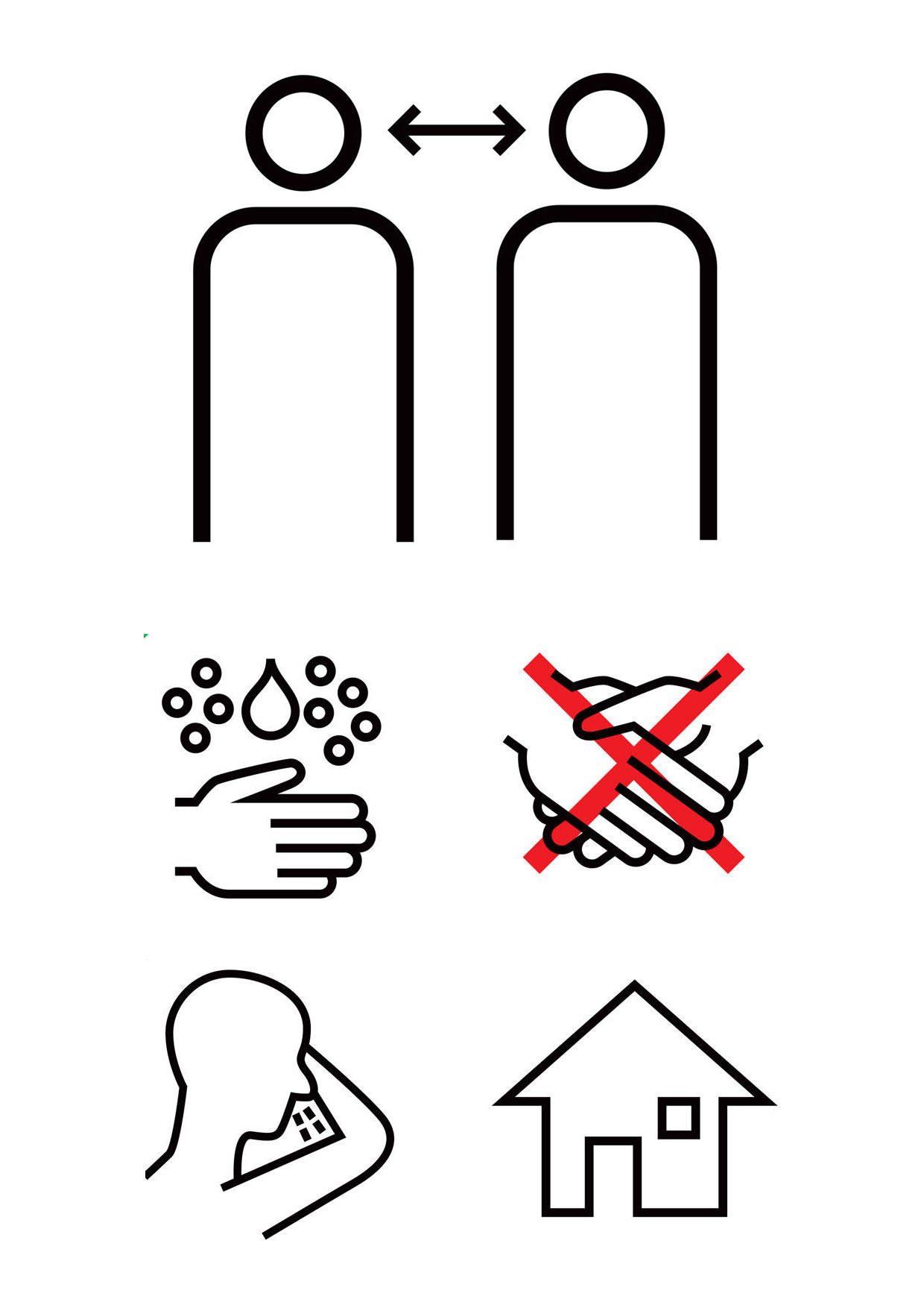 Coloring page preventive measures covid-19 coronavirus