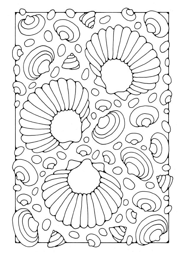 Coloring page shells