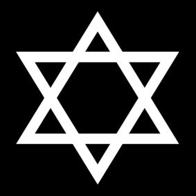 Coloring page star of david