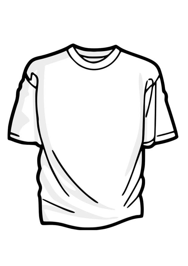 Coloring page t-shirt