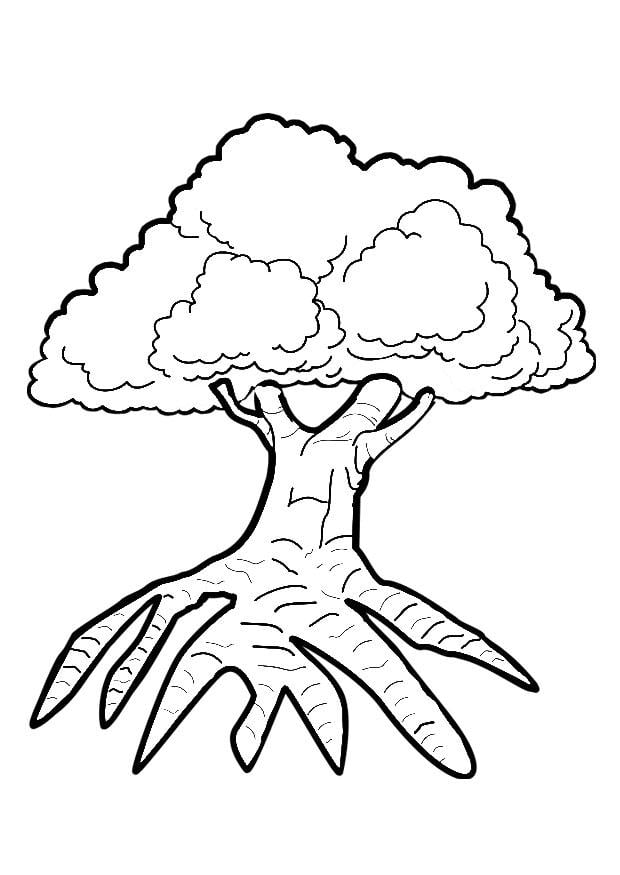 Coloring page tree