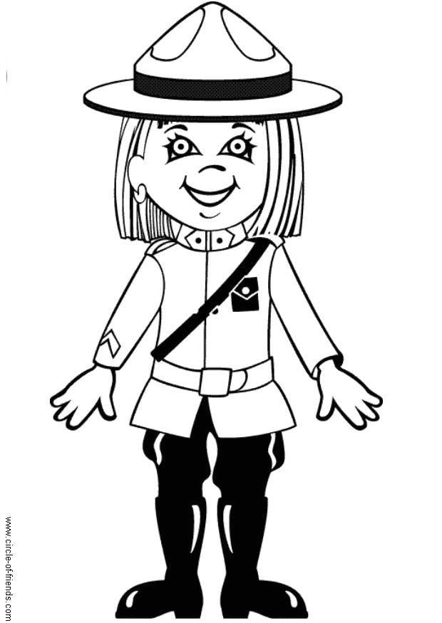 Coloring page valerie