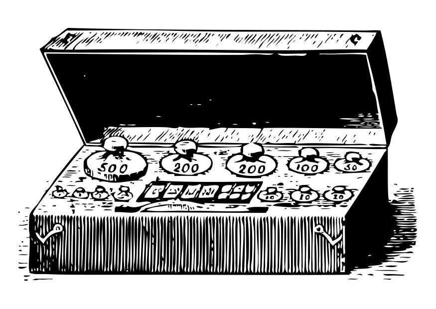 Coloring page weights