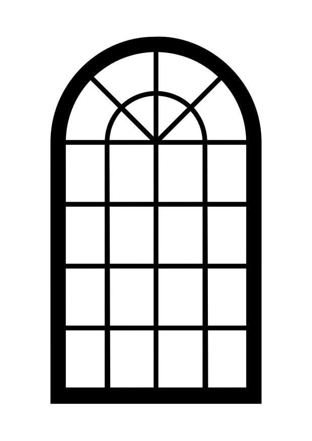 Coloring page window