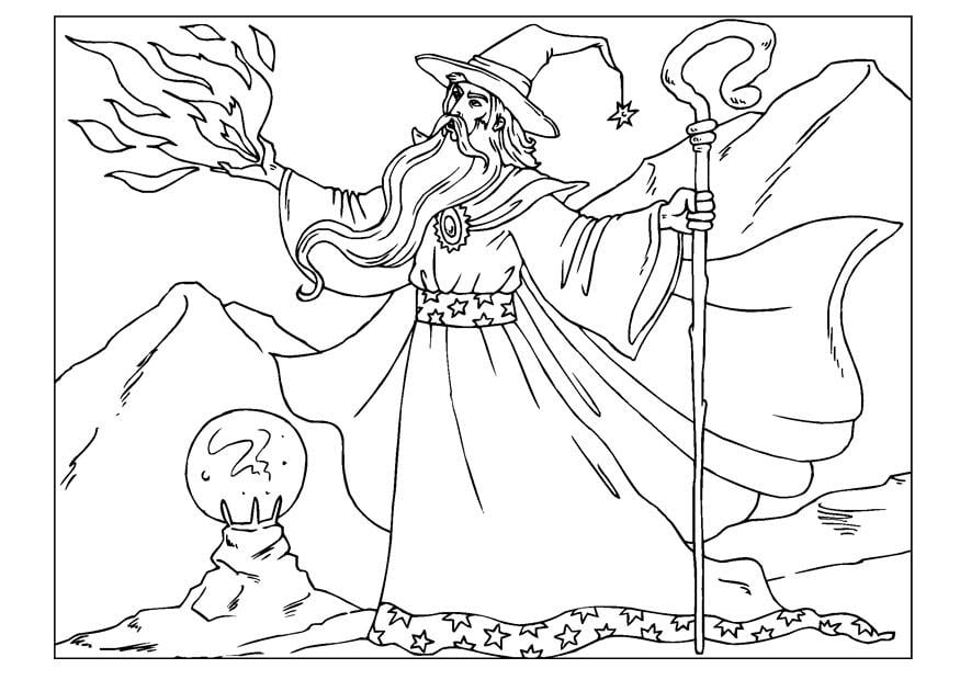 Coloring page wizard