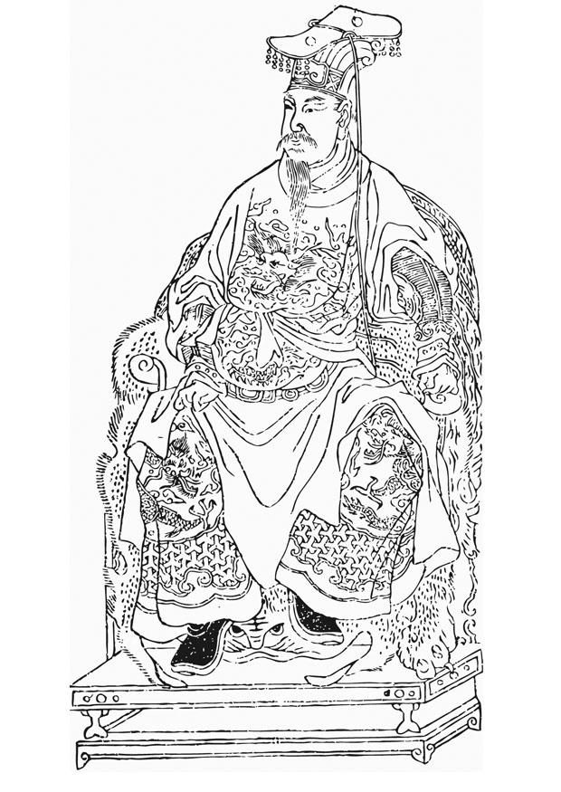 Coloring page yen kaoching