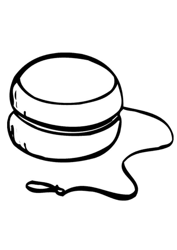 Coloring page yo-yo