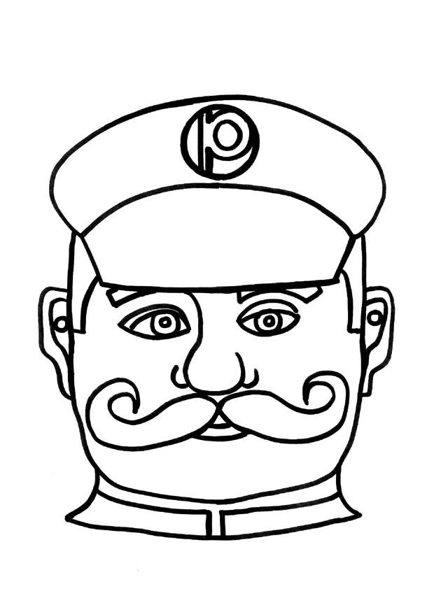 Craft policeman mask