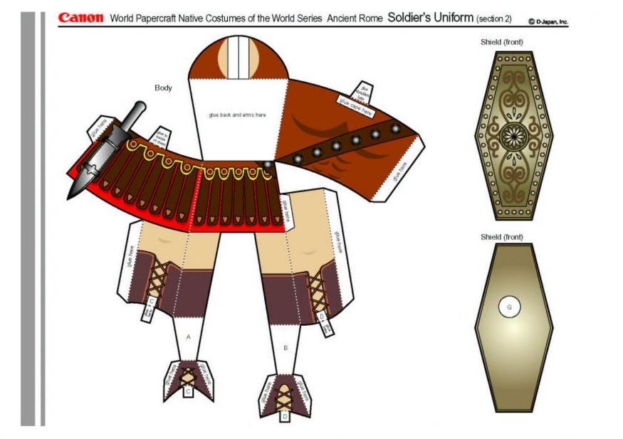 Craft roman soldier part 2