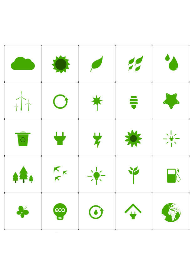 Image ecological icons