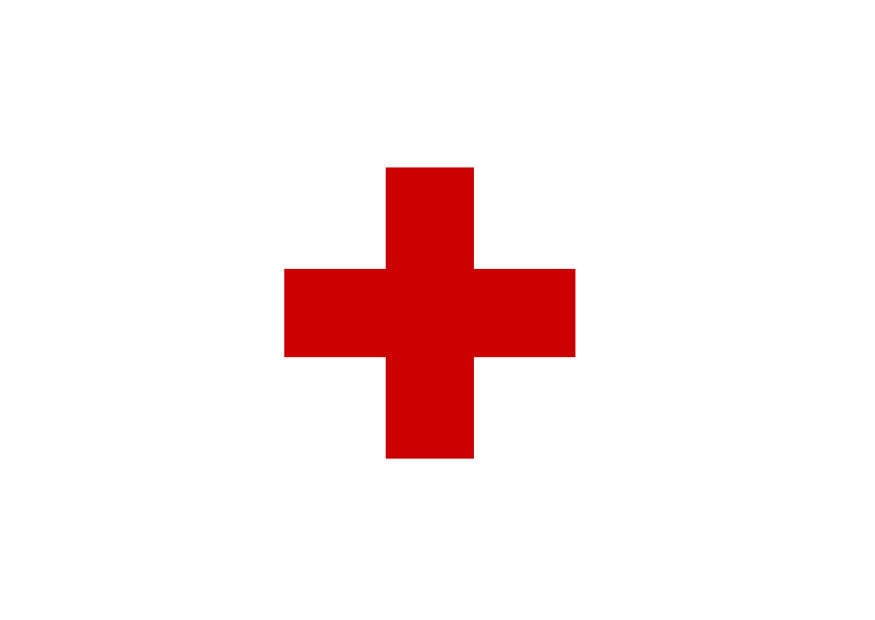 Image flag red cross