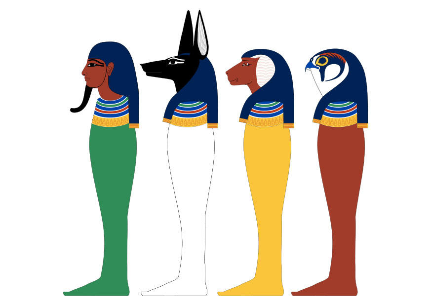 Image four sons of horus