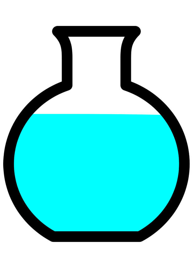 Image laboratory flask