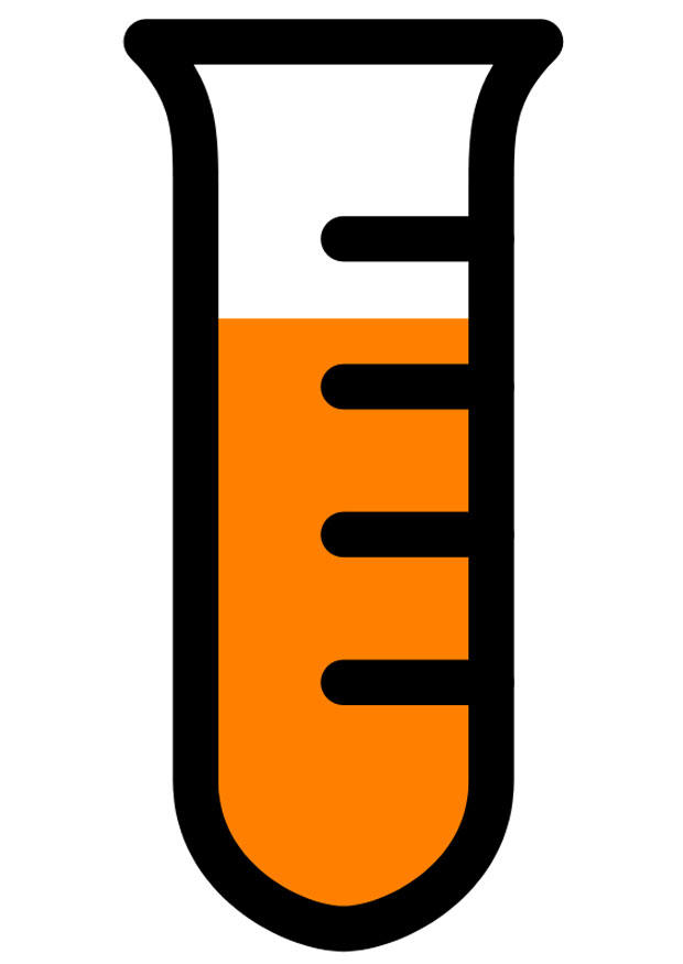 Image laboratory test tube