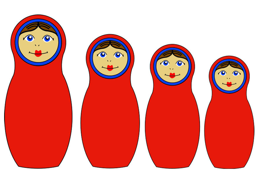 Image matryoshka dolls