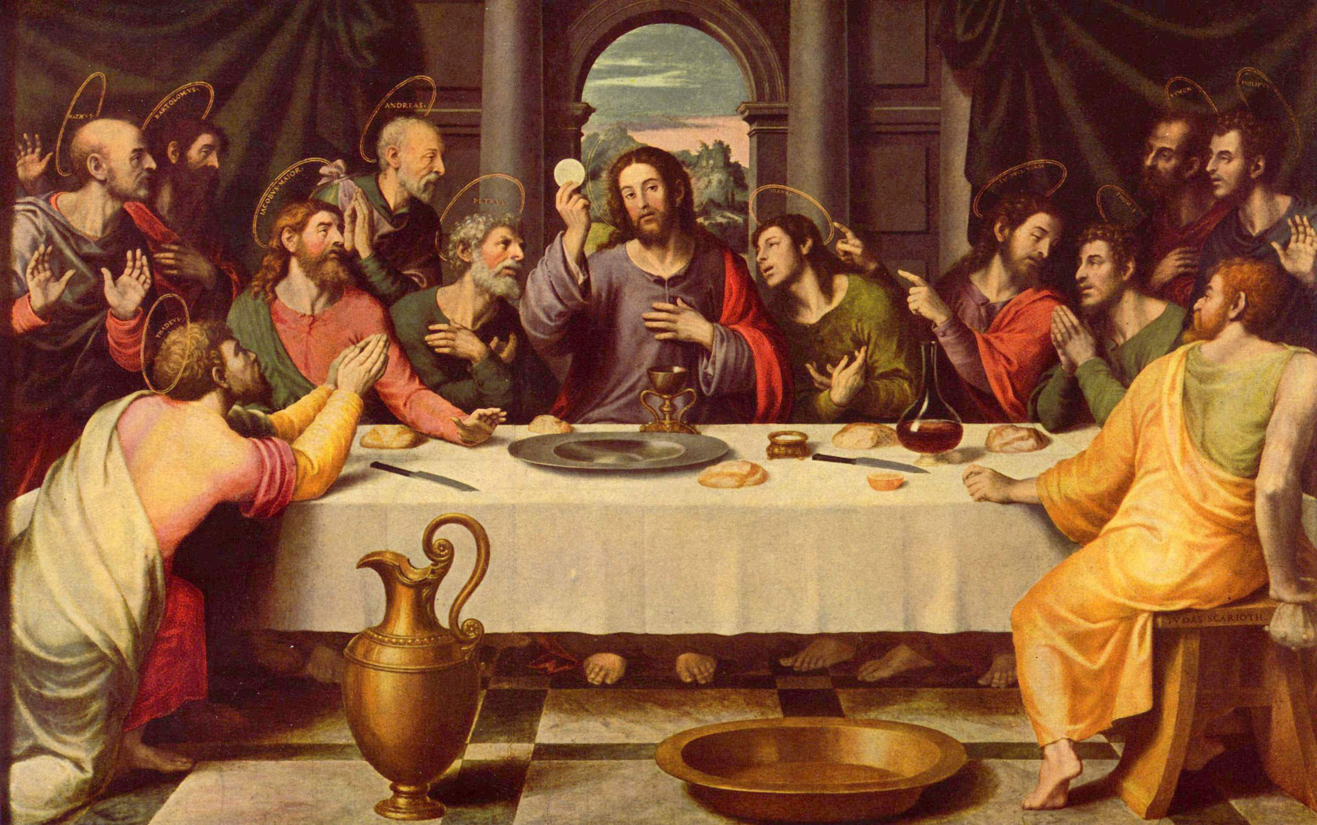 Image maundy thursday - last supper