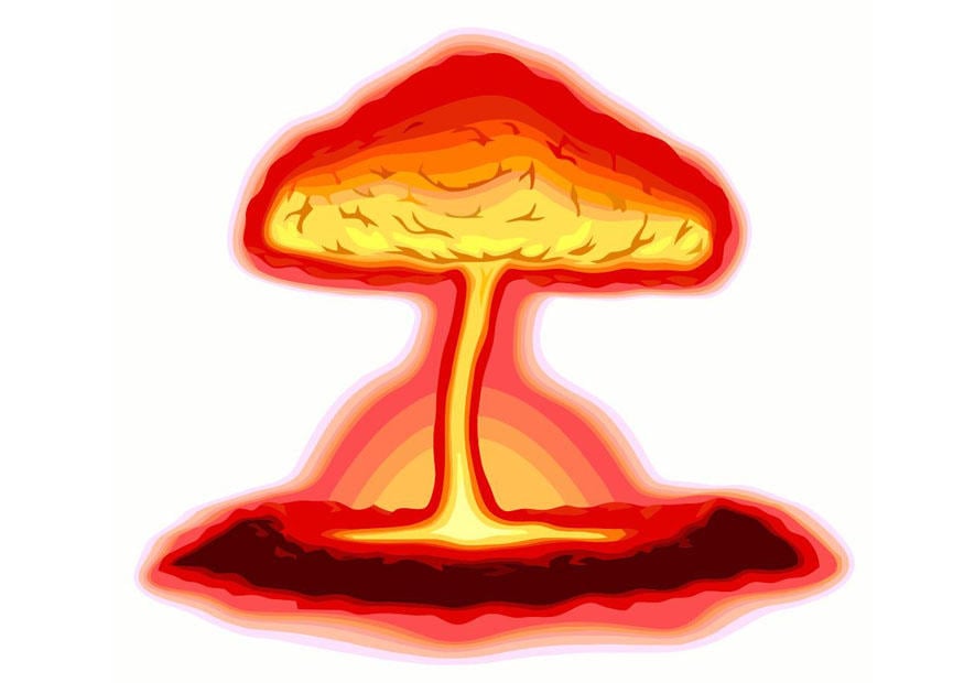 Image nuclear explosion