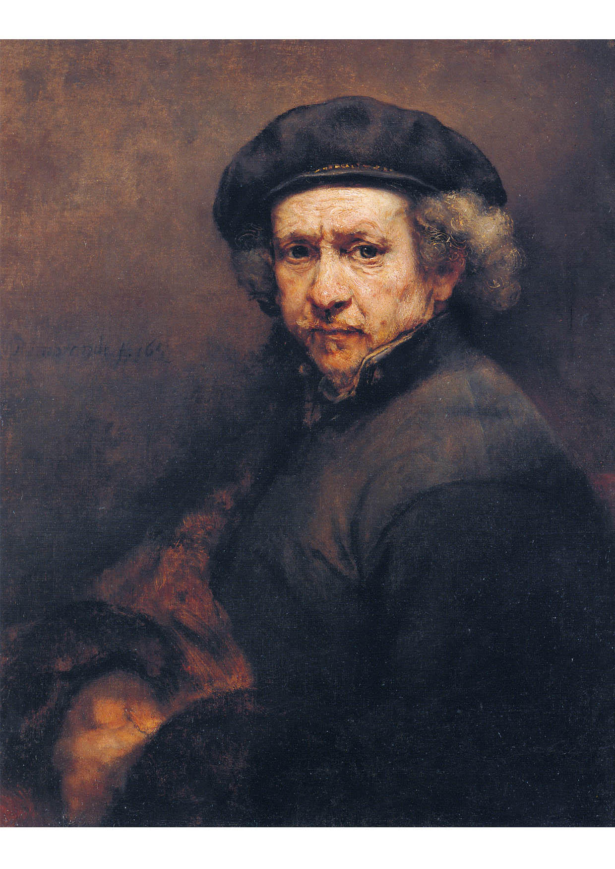 Image rembrandt - self portrait