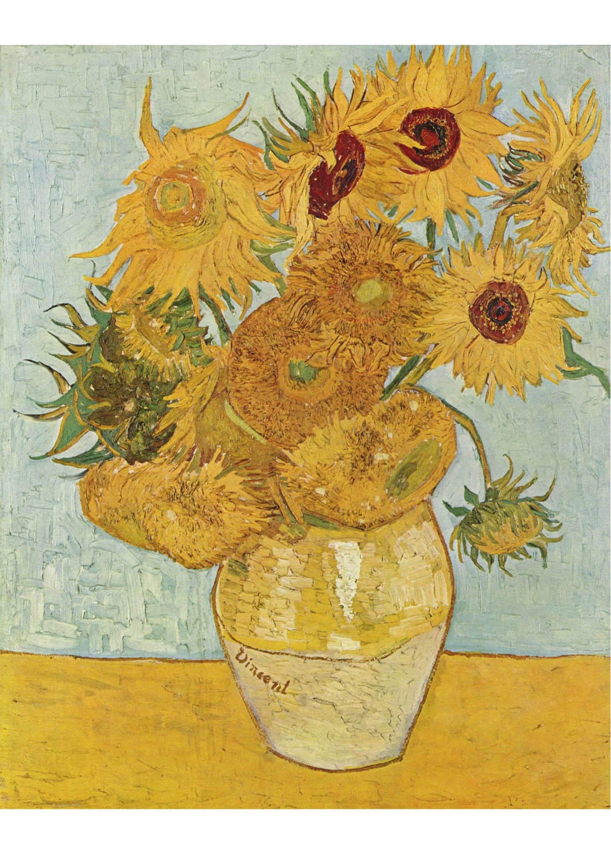 Image vincent van gogh - sunflowers