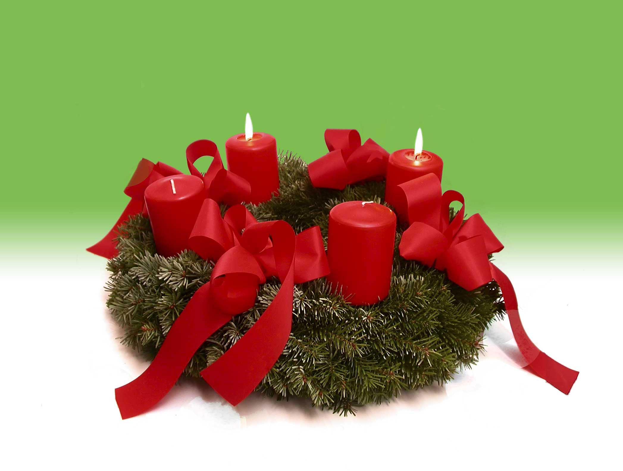 Photo advent wreath