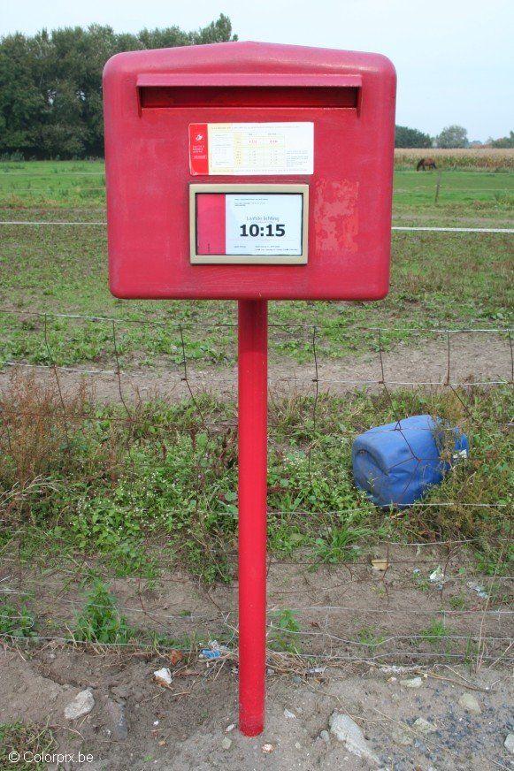 Photo belgian postbox