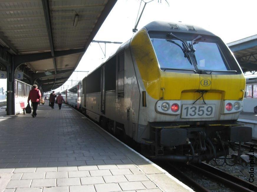 Photo belgian train