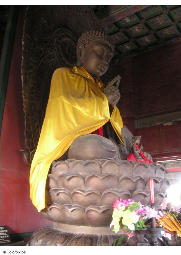 Photo buddha in temple