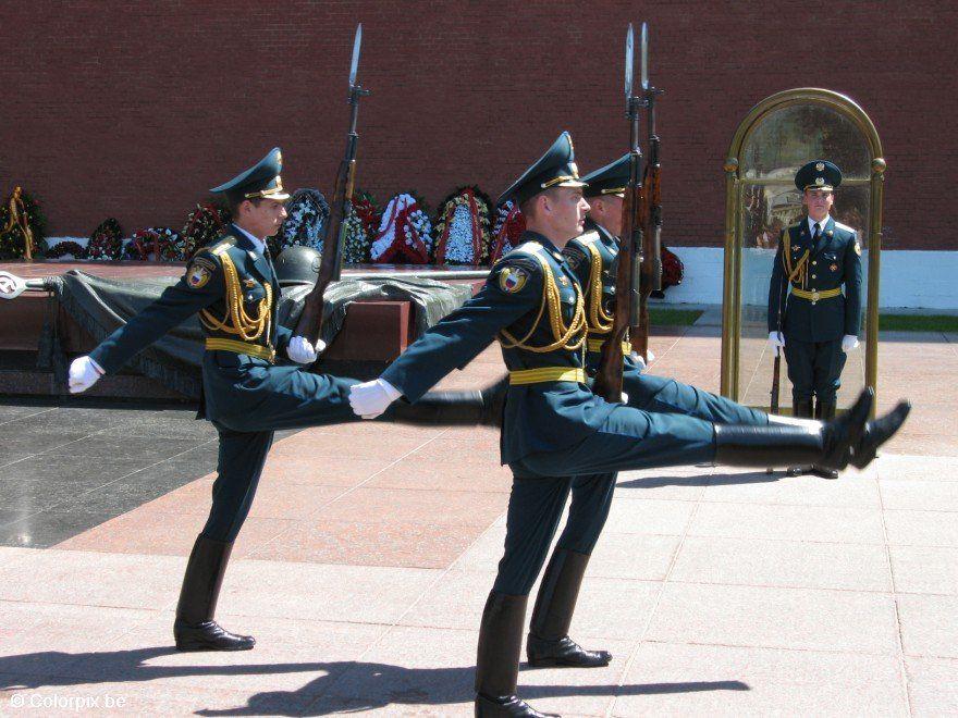 Photo changing of the guard