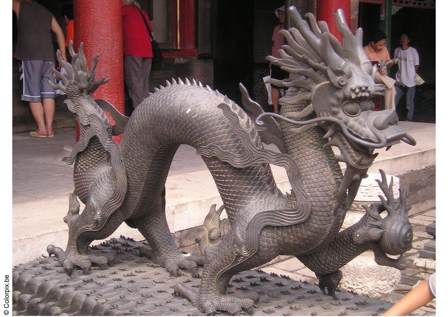 Photo dragon, forbidden city 2