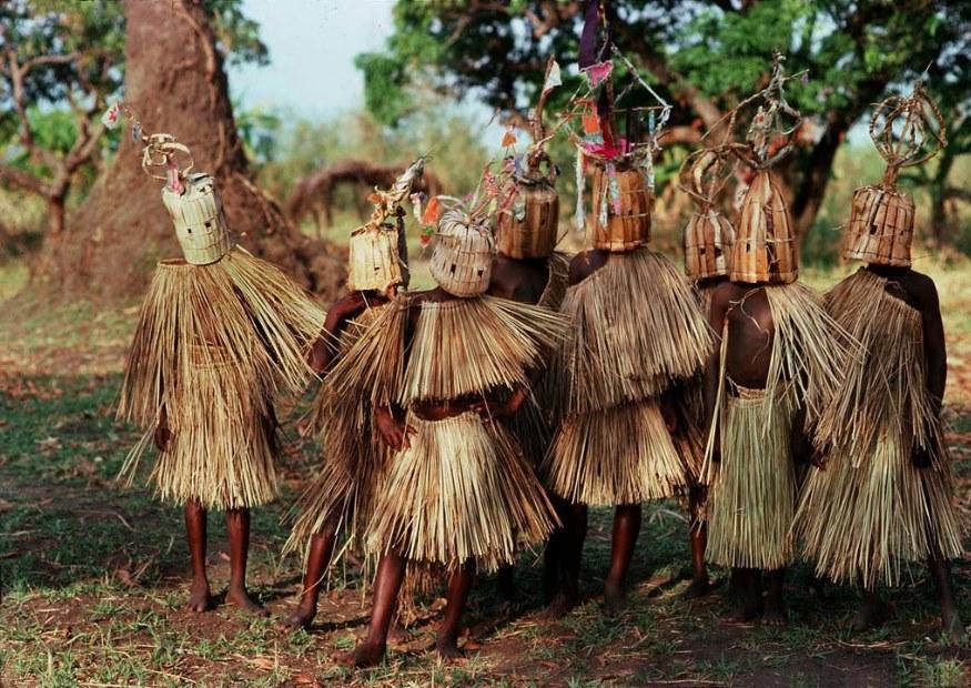 Photo initiation, ritual in malawi, afrika