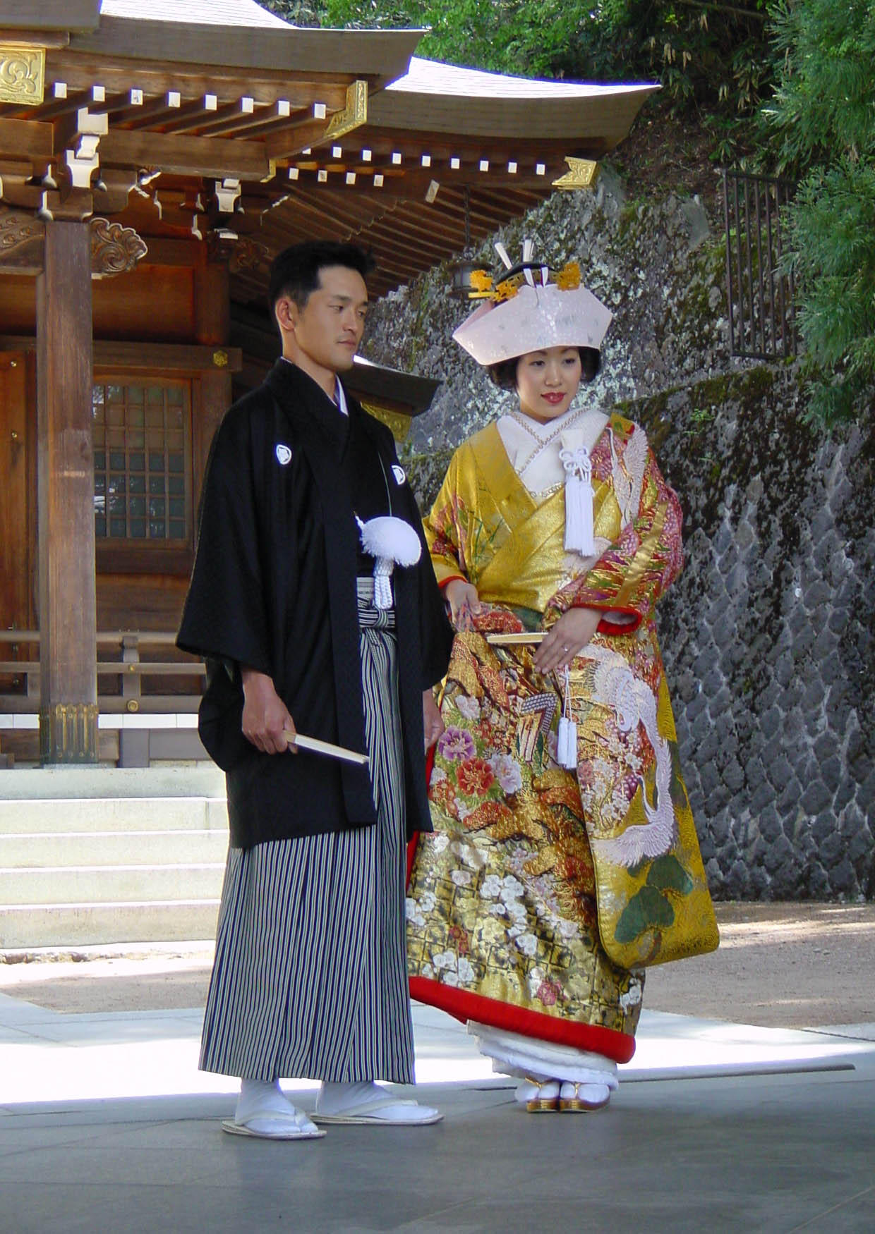 Photo japanese wedding, shinto ceremony