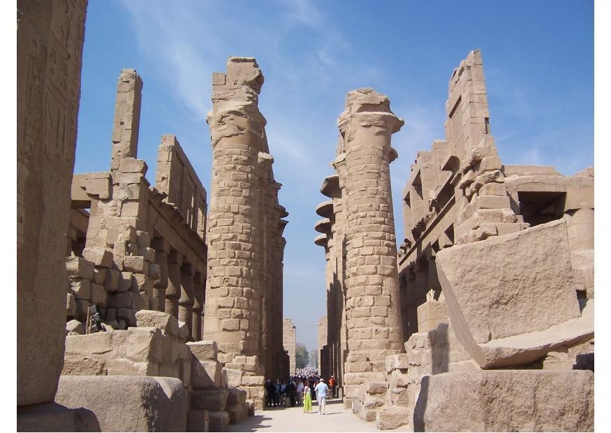 Photo karnak temple complex in luxor