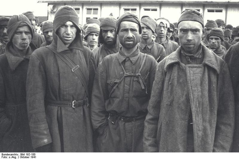 Photo mauthausen concentration camp - russian prisoners of war