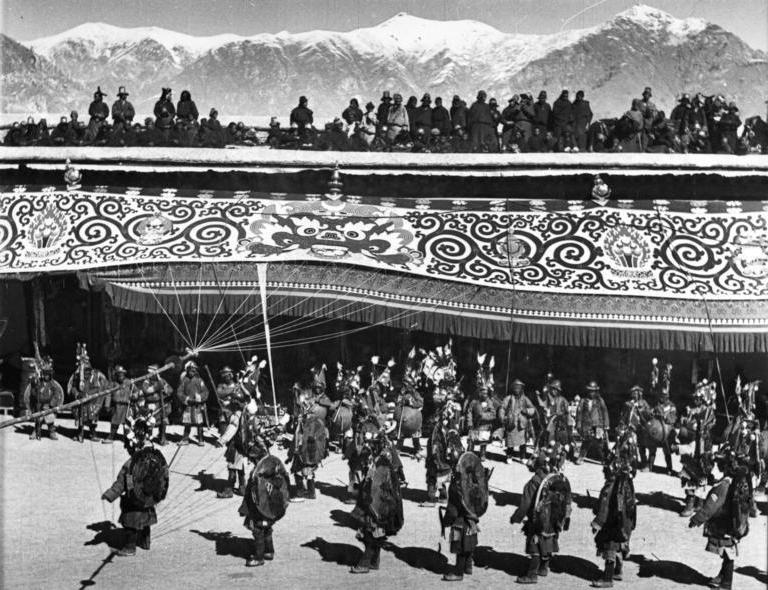 Photo new year in tibet 1938