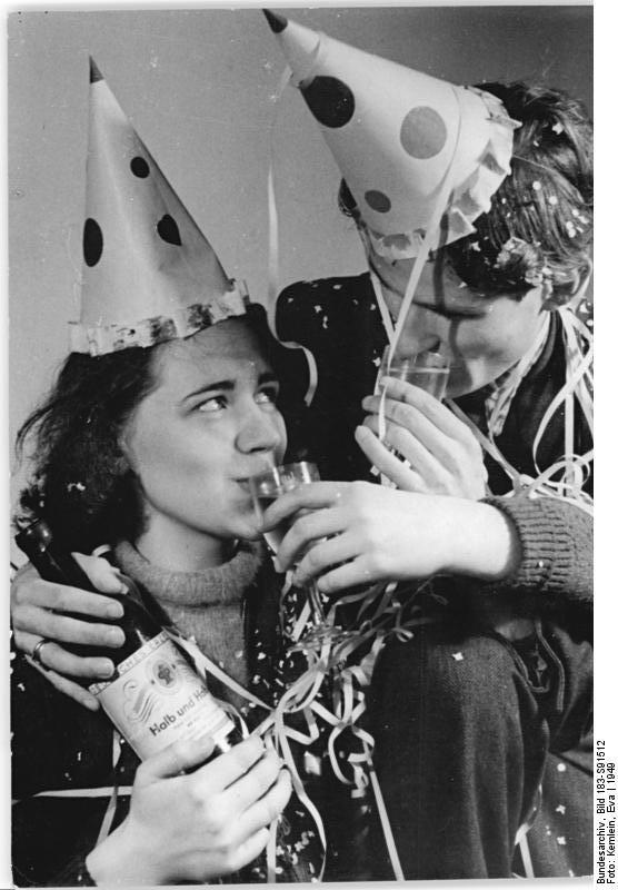 Photo new years eve 1953