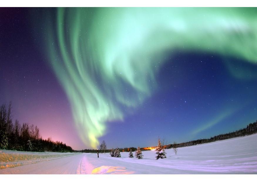 Photo northern lights