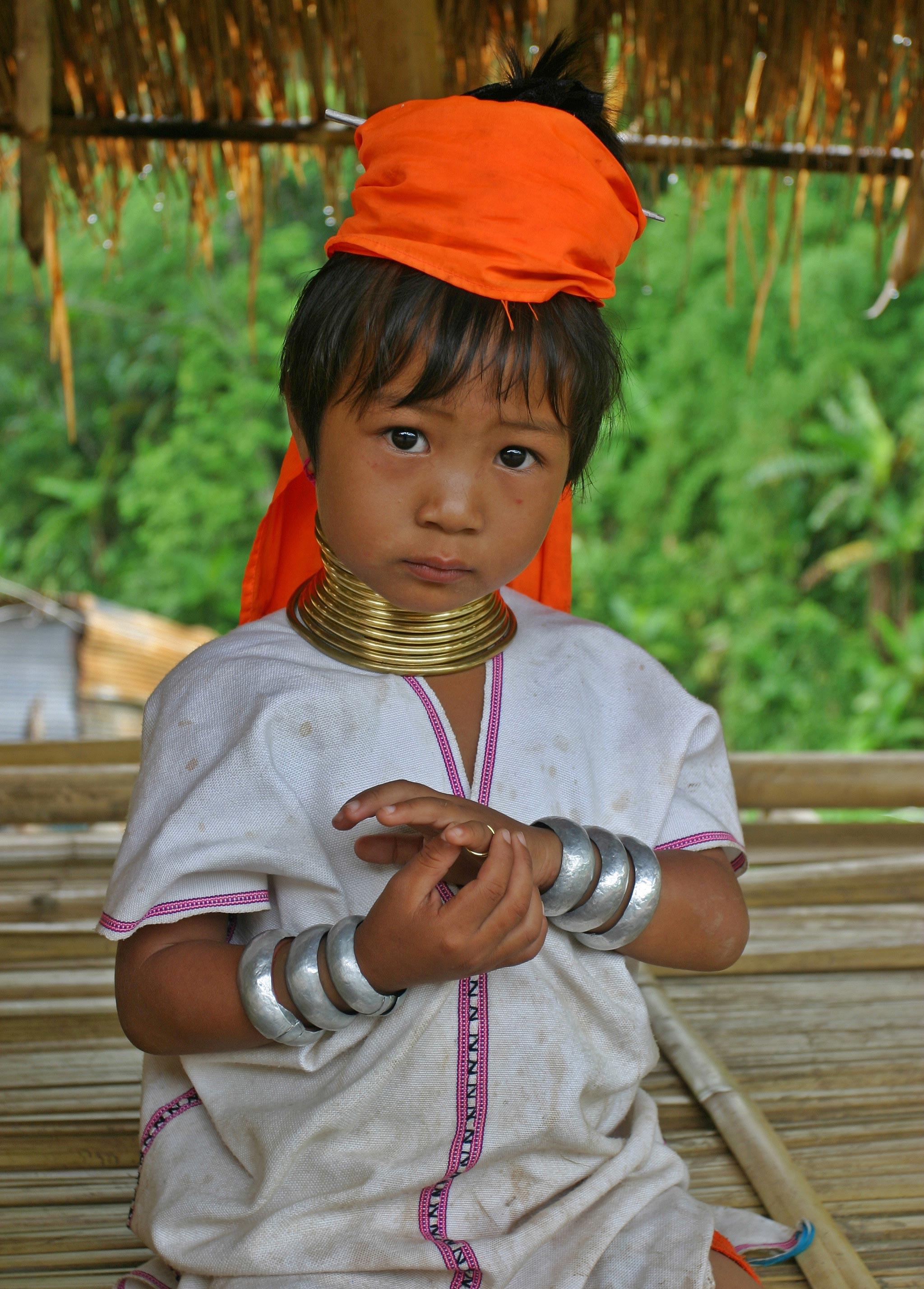 Photo padaung girl