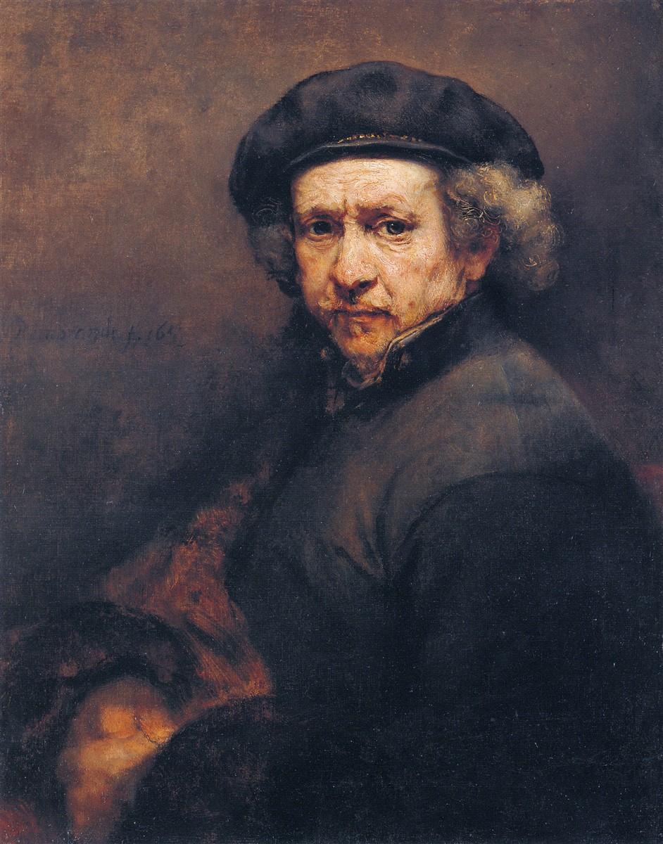 Photo painting by rembrandt