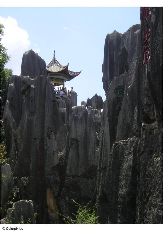 Photo petrified forest, kunming 3