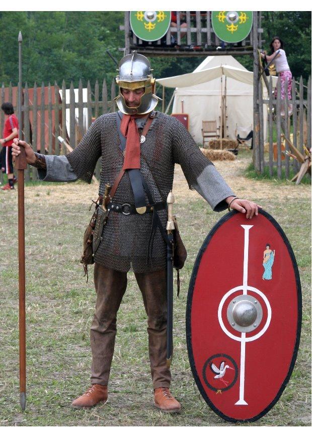 Photo roman soldier around 175 a.c.