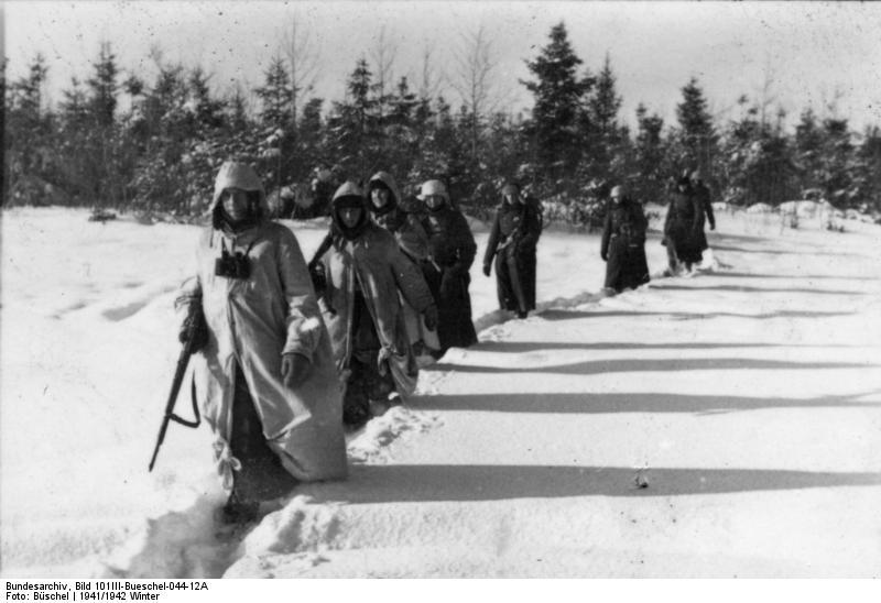 Photo russia - soldiers in snow